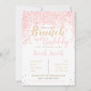 Search for brunch shower wedding invitations Gold