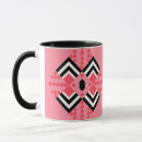 Search for black and white diamond mugs Pink
