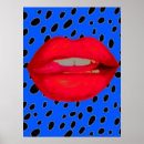 Search for blue leopard posters Vintage