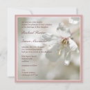 Search for cherry blossom wedding invitations Delicate