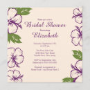 Search for hibiscus bridal shower invitations Tropical
