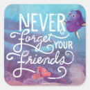 Recherche de nemo autocollants Poisson tang bleu