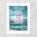 Search for know that i am god postcards Be still