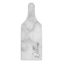 Recherche de marbre blanc planches à découper Monogramme