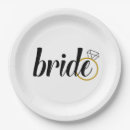Search for engagement plates Bridal shower