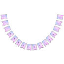 Search for elegant bunting flags Pastel