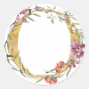 Search for monogram o stickers Gold