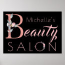 Search for beauty salon posters Typography