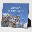Search for he is risen plaques Jesus