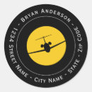 Search for jet return address labels Plane