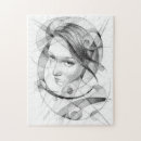 Recherche de visage femme puzzles Portrait