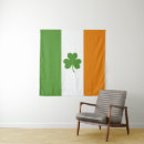 Recherche de drapeau vert blanc orange art Trèfle