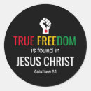 Search for freedom is not free stickers Juneteenth