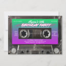 Recherche de 1980s birthday invitations Bande
