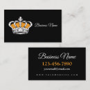 Search for king queen business cards Princess