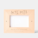 Search for heart picture frames Mr and mrs