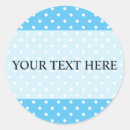 Search for blue polka dot stickers Pattern