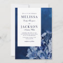 Search for indigo wedding invitations Modern