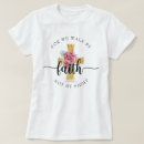 Search for walk by faith tshirts Typography