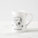 Search for dog vector mugs Illustration