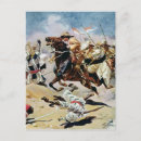 Search for charged postcards Cavalry