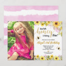 Search for pink sunflower invitations Bumblebee