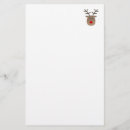 Search for cute stationery paper Reindeer