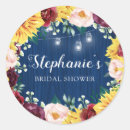 Recherche de mason jar bridal shower stickers Fleurs