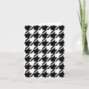 Search for houndstooth cards Black