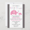 Recherche de dots baby shower invitations Rose