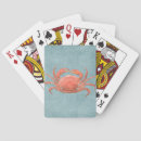 Recherche de crabes jeux de cartes Aquarelle