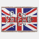 Search for keep calm blankets Red