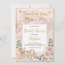 Search for miss to mrs invitations Love is a journey