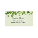 Search for irish shamrock return address labels St paddys day
