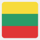 Recherche de lituanie autocollants Drapeau