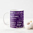 Search for recovery slogan mugs Clean and sober