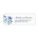 Search for winter wedding return address labels Watercolor
