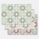 Recherche de tuile marocaine papier cadeau Aquarelle
