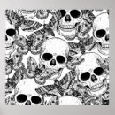 Recherche de tête crâne posters Illustration