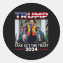 Search for take out stickers Donald