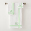 Search for green and white bath towels Sage