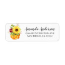Search for sunflower wedding return address labels Flowers