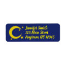 Search for astronomy return address labels Blue