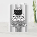 Search for 60th birthday cakes Black and white