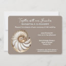 Recherche de plage coquillage mariage invitations Couple
