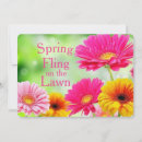 Search for spring fling invitations Pink