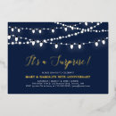 Recherche de surprise anniversary party invitations Moderne