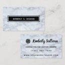 Recherche de crochet business cards Minimaliste