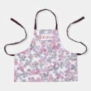 Search for purple flower aprons For kids