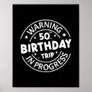 Search for funny 50th birthday posters Beach